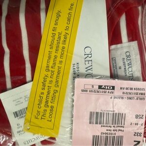 Crewcuts Kids' Red and White Striped Underwear